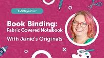 Book Binding: Fabric Covered Notebook