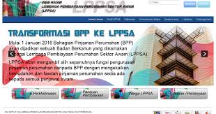 Pinjaman lppsa ubahsuai rumah khas kakitangan kerajaan. Bahagian Pinjaman Perumahan Bpp Dijenamakan Semula Kepada Lembaga Pembiayaan Perumahan Sektor Awam Lppsa Mulai 1 Januari 2016 Cikgu Hijau
