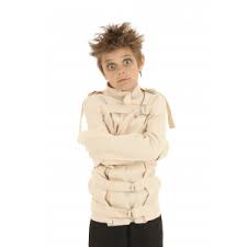 Boys Straight Jacket 845636083788 Costumes Funcostumes Fun2326ch Kids Kids Male Polyester Prisoner Halloween Spirit Coole Kostume Kostum Junge Jacken