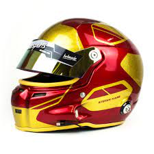 Is It Better To Be Feared Or Respected I Say Is It Too Much To Ask For Both Tony Stark Bold And Shiny Helmet Helmet Design Helmet Hand Painted Helmet