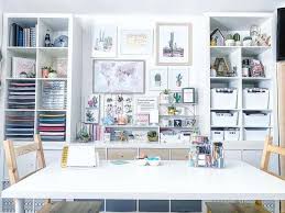 We're obsessed with her craft desk which lifts up to reveal all her buttons, threads and needles stored safely inside. The 60 Best Sewing Room Ideas Home And Design