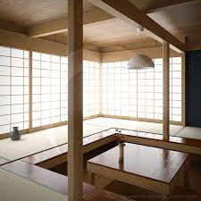 Architectural Illustrations And Renderings Tea House Design Traditional Japanese House Timber Architecture
