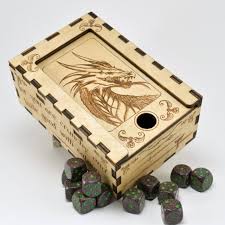 Dungeons And Dragons Dice Box Dragon Dies Dungeons And Dragons Dice Dungeons And Dragons