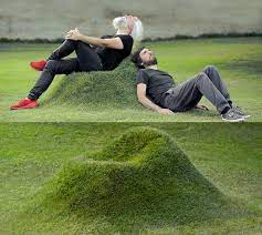 You Can Now Get A Kit That Helps You Create Natural Grass Chairs That Blend Right Into Your Lawn Natural Grass Diy Backyard No Grass Backyard