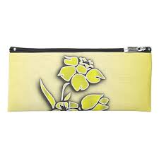 Yellow Flower Daffodil Pencil Case Zazzle Com Yellow Flowers Daffodils Pencil Case