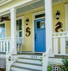 Coastal Nautical Decorations For The Front Door Entry Shop The Look Beach House Exterior House Front Door House Exterior