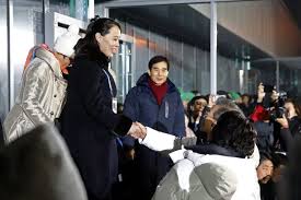 She's kim jong un's younger sister, and many observers say she could be the most likely choice. At Olympic Games Kim Jong Un S Sister Takes Vip Seat