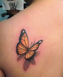 60 Best Butterfly Tattoos Meanings Ideas And Designs 3d Butterfly Tattoo Butterfly Tattoos For Women Realistic Butterfly Tattoo