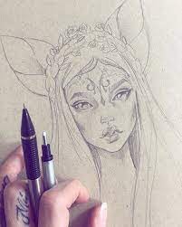 Draw all the animals on one sheet and treat them like small practice sketches rather than artworks on their own. Drawing Girl Animal Pencil Drawing Girl Animal Pencil Animal Drawing Girl Pencil The Effective Pictures We Offer You About Drawin Drawings Sketches Art