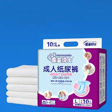 10Pcs Adult Diapers Water Absorbent Large Briefs Incontinence Underwear  Pads Nonwovens Health Care Travel Devices - AliExpress