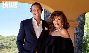 Joan collins plays elizabeth hurley's sassy, badass mother on the royals tonight—see the hilarious sneak peek! Joan Collins On Husband Percy Gibson Predicting The Pandemic And Lockdown Weight Gain Hello