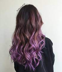 Purple Ombre Mor Sac Sac Renkleri Sac