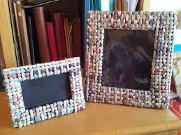 Set Cornici Realizzate Riciclando Carta E Cartone Cardboard Crafts Diy Furniture Table Paper Art