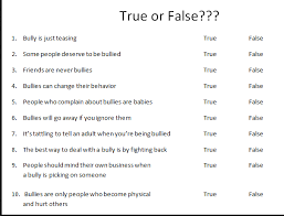 For many people, math is probably their least favorite subject in school. Bullying Quiz Bullying