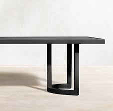 Our collection of tables come in a multitude of sizes, finishes and expressions, making them an ideal fit for dining settings and home offices alike. Dining Tables Rh