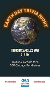 You've been training for this all of your life. 350 Chicago Earth Day Trivia Night April 22nd 7pm