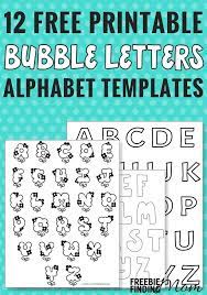 Select a letter below to view that alphabet font. 12 Free Printable Bubble Letters Alphabet Templates Bubble Letters Alphabet Lettering Alphabet Alphabet Templates