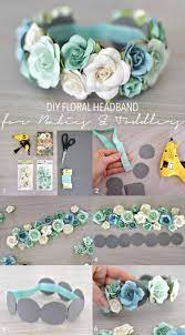 Diy Floral Headband For Babies And Toddlers Thestylesafari Flower Headband Diy Diy Baby Headbands Diy Headband