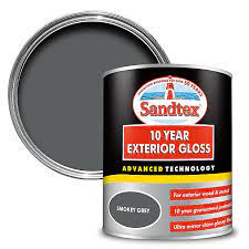 Get all savings and management perks of a paint professional account plus next level access to color chips, color resources and more. Sandtex 10 Year Smokey Grey High Gloss Metal Wood Paint 750ml Diy At B Q