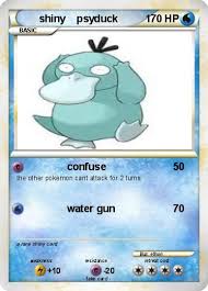 If the pokémon lets its strange power erupt, apparently the pain subsides for a while. Pokemon Shiny Psyduck 1