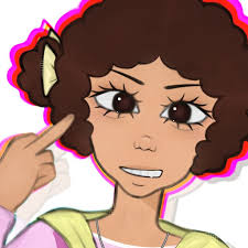 mimi black fan art (Kenny/Mimi's South Park oc)