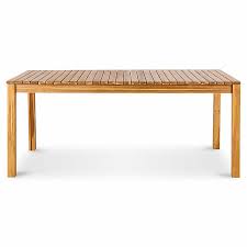 Pratique, le chariot de jardin est facile à assembler et à nettoyer. Table De Jardin En Bois Denia 180 228 X 90 Cm Castorama