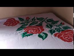 Fabric Painting On Bed Sheet Make Beautiful Flowers How To Make Flower Rose Crafts Amazing Chadar Ki Painting Design Ø¨ÙØ§Ø³Ø·Ø© Rani Silai Centerbihar Dodatkowym atutem firmy jest to, iz pomysly sa wdrazane natychmiast, a jezeli jest brak pomyslu, mozna liczyc na profesjonalne doradztwo oraz. arabicworld