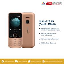 Nokia 225 4G (64MB RAM + 128MB ROM ...