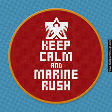 Maybe you would like to learn more about one of these? Starcraft Keep Calm And Marine Cross Stitch Pattern