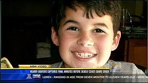 Home video camera rolling during deadly Coast Guard boat crash