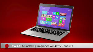 Toshiba How To Uninstall Programs And Apps With Windows 8 Youtube