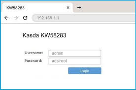 192 168 1 1 Kasda Kw58283 Router Login And Password