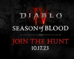 Diablo 4 Season 2 The Blood Hunt poster
