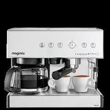 Espresso, café filtre et boissons chaudes. Combine Expresso Et Cafetiere Filtre Magimix 11423 2010 W