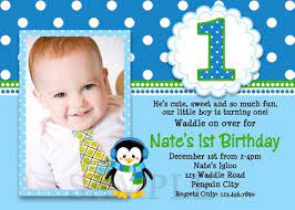 1st birthday invitations ideas for boys. Penguin Birthday Invitation Penguin 1st Birthday Party Invites Etsy Birthday Invitation Card Template First Birthday Invitation Cards 1st Birthday Party Invitations