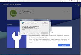 Chrome Remote Desktop Update Error Google Chrome Community