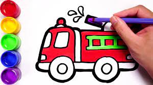The copyright of the image is owned by the owner, this website only displays a few snippets of several keywords that are put together in a post summary. Melukis Dan Mewarna Lori Bomba Fire Truck Youtube