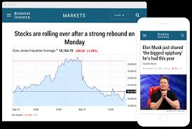 Business Insider Business Insider Market Sign Dow Jones