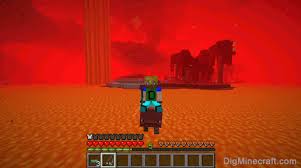 Ride A Strider In Minecraft In 2020 Striders Riding Minecraft