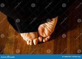 Image of Woman Feet. Praying or Yoga Pose. Stock Photo - Image of feng,  beauty: 198093758