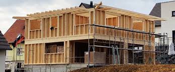 Fourniture et pose de votre extension ou dépendance en ossature bois par nos équipes. Maison Extensions Ossature Bois Haguenau Bas Rhin Gefc