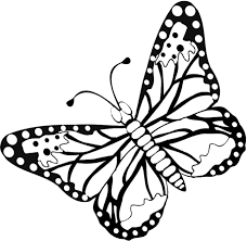 Keep your kids busy doing something fun and creative by printing out free coloring pages. Free Butterfly Coloring Pages Flying Butterfly