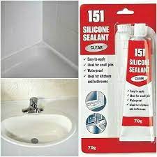 And don't worry if you've never done tried caulking. Clear Bathroom Silicone Sealant Translucent See Through Bath Sink Shower Ebay