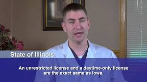 Vision Requirements For A Drivers License In Ia And Il