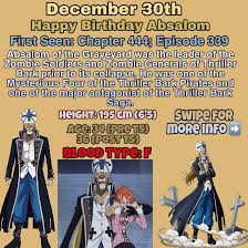 Absalom one piece