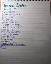 345 ayt fen deneme çözümleri 8. Deneme Listemi Paylasiyorum