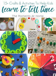 The learning objectives of each game and any necessary materials are listed below. 15 Crafts Activities To Help Kids Learn About Telling Time