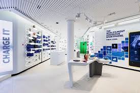 Mobile Phone Display Store Design Interior Shop Interior Design Retail Store Design