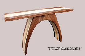 Perfect hallway tables for handy storage, along with plant stands and a range of other furniture, ideal for hallways from homeline furniture. Contemporary Hall Table Finewoodworking