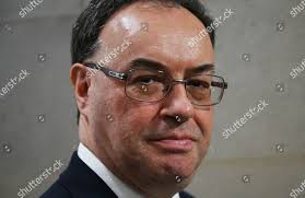 Governor Bank England Andrew Bailey Poses Editorial Stock Photo